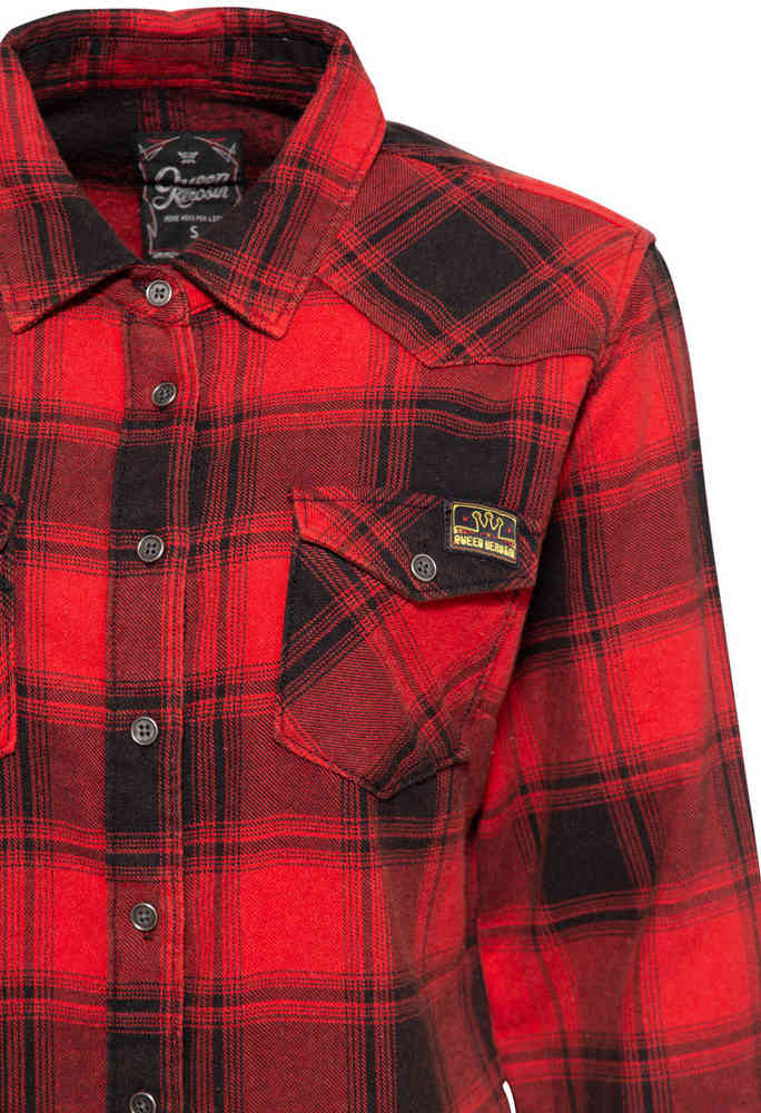 Queen Kerosin Check Ladies Shirt