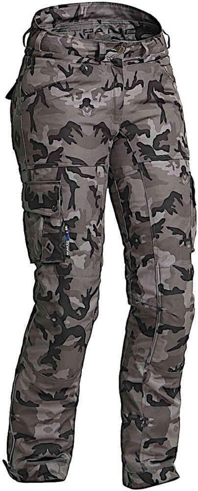 Lindstrands Zion Camo waterproof Ladies Motorcycle Textile Pants