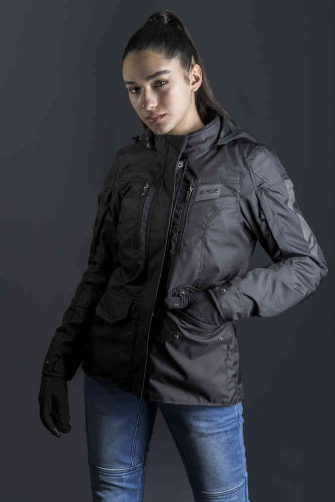 LS2 Metropolis Evo wasserdichte Damen Motorrad Textiljacke