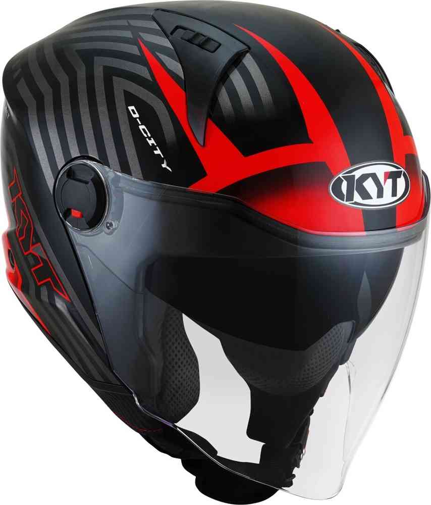 KYT D-City Lucent Jet Helmet