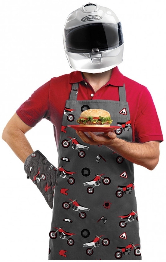 Booster Apron And Oven Glove Set