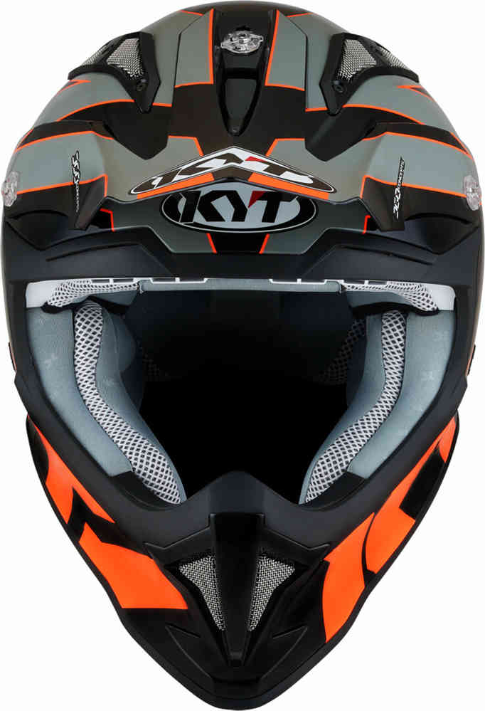 KYT Strike Eagle Blinking Motocross Helmet