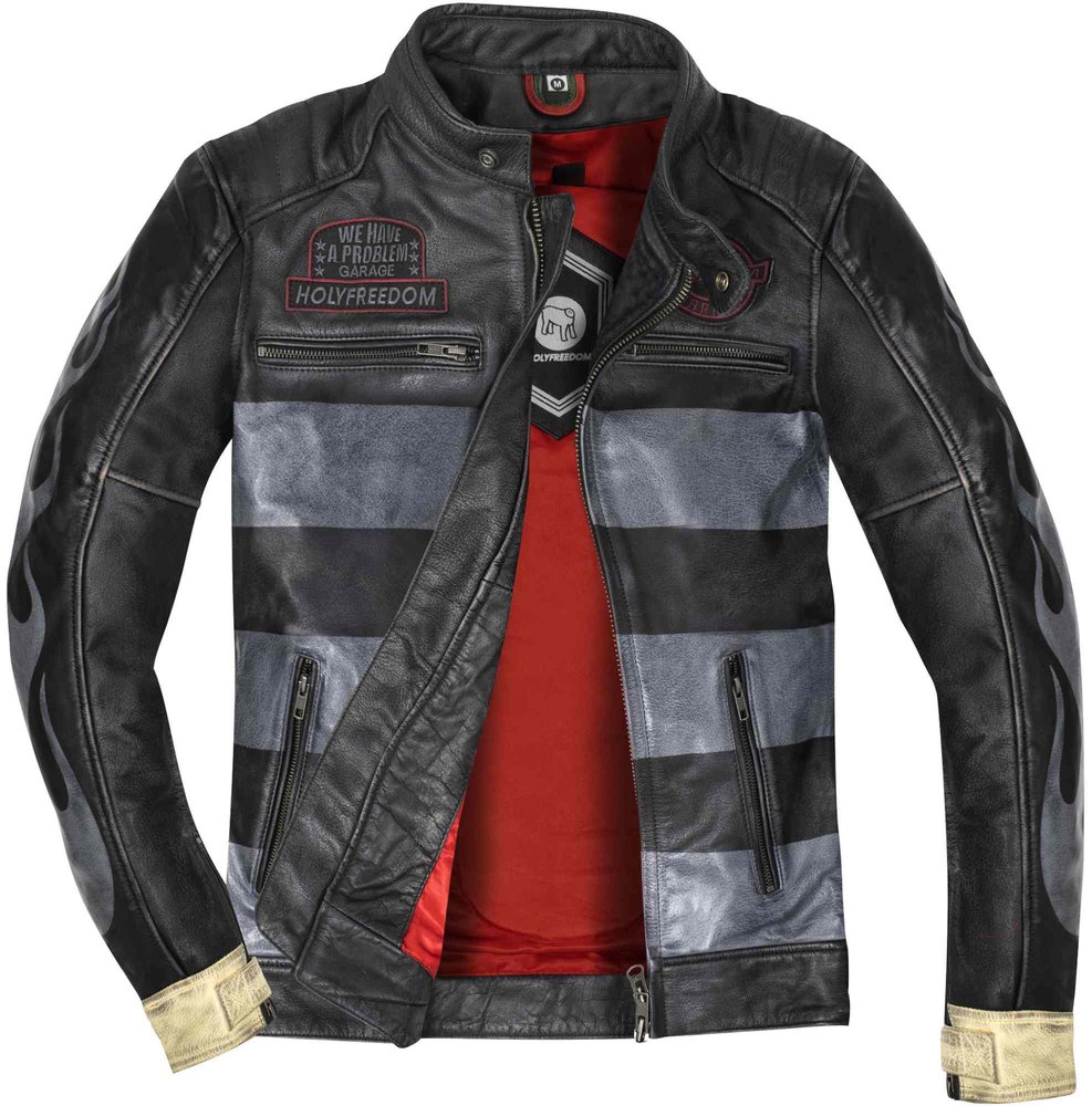 HolyFreedom Zero Inferno Motorcycle Leather Jacket