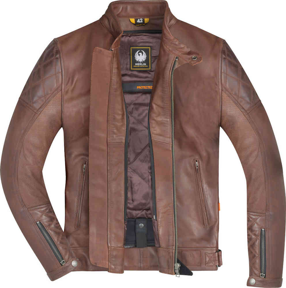 Merlin Wishaw D3O Motorcycle Leather Jacket