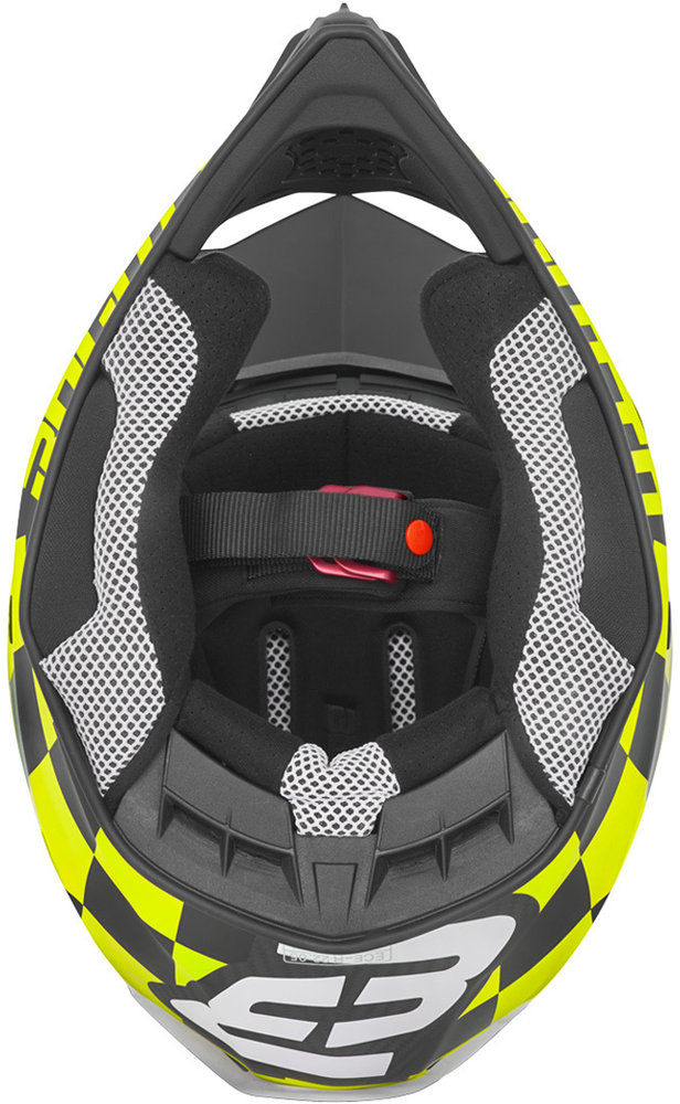 Bogotto V328 Xadrez Carbon Motocross Helmet