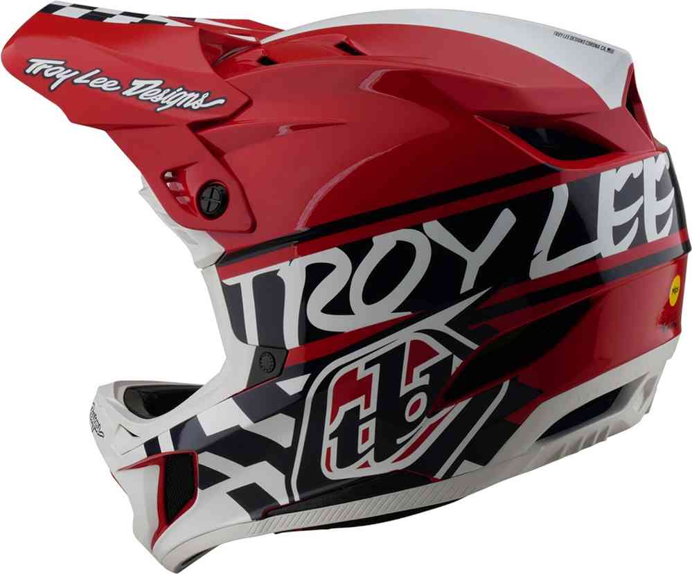 Troy Lee Designs D4 Mips Fifty-50 Polyacrylite Downhill Helm