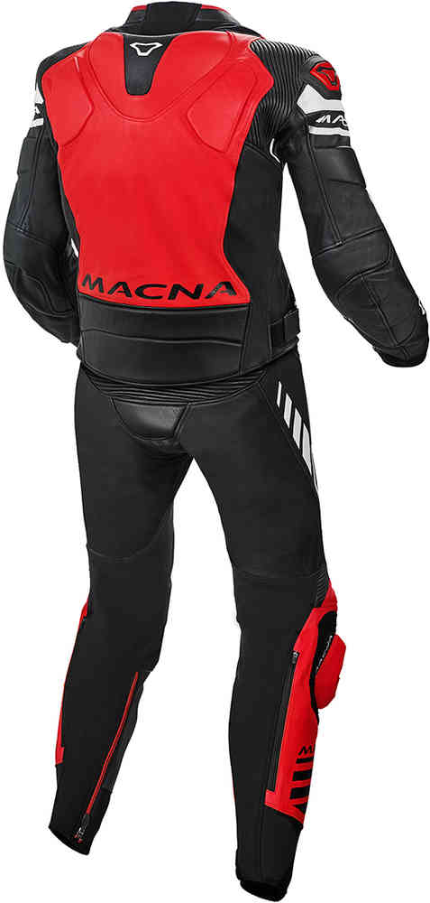 Macna Tracktix Two Piece perforated Motorcycle Leather Suit