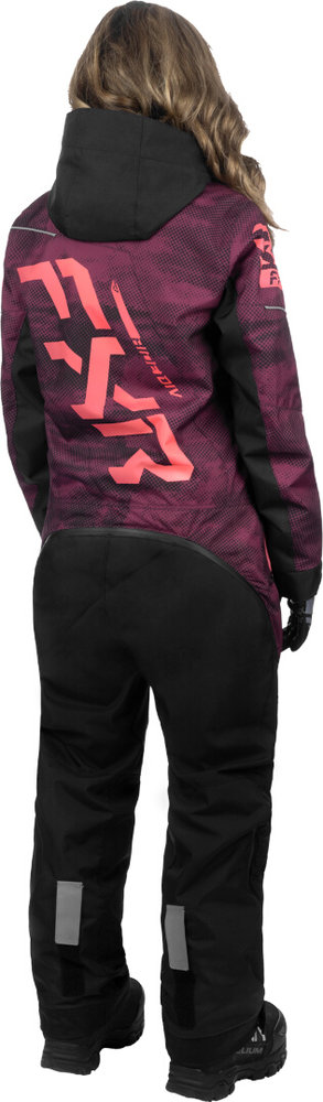FXR CX F.A.S.T. Insulated Dot Ladies One Piece Snowmobile Suit