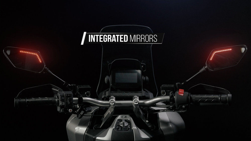 Ride Vision 2 Pro with LED Mirror Rider Assistance System