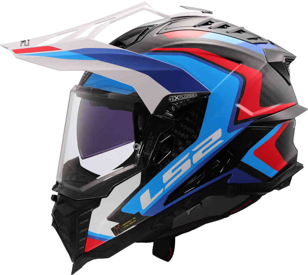LS2 MX701 Explorer Carbon Frontier II Motocross Helmet
