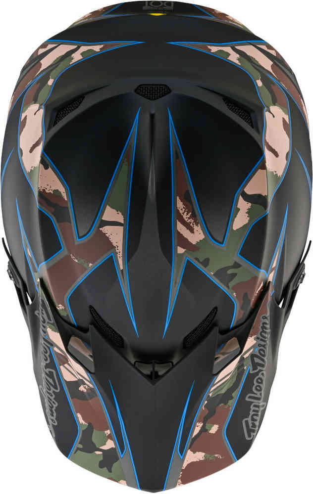 Troy Lee Designs SE4 Polyacrylite Matrix MIPS Motocross Helmet