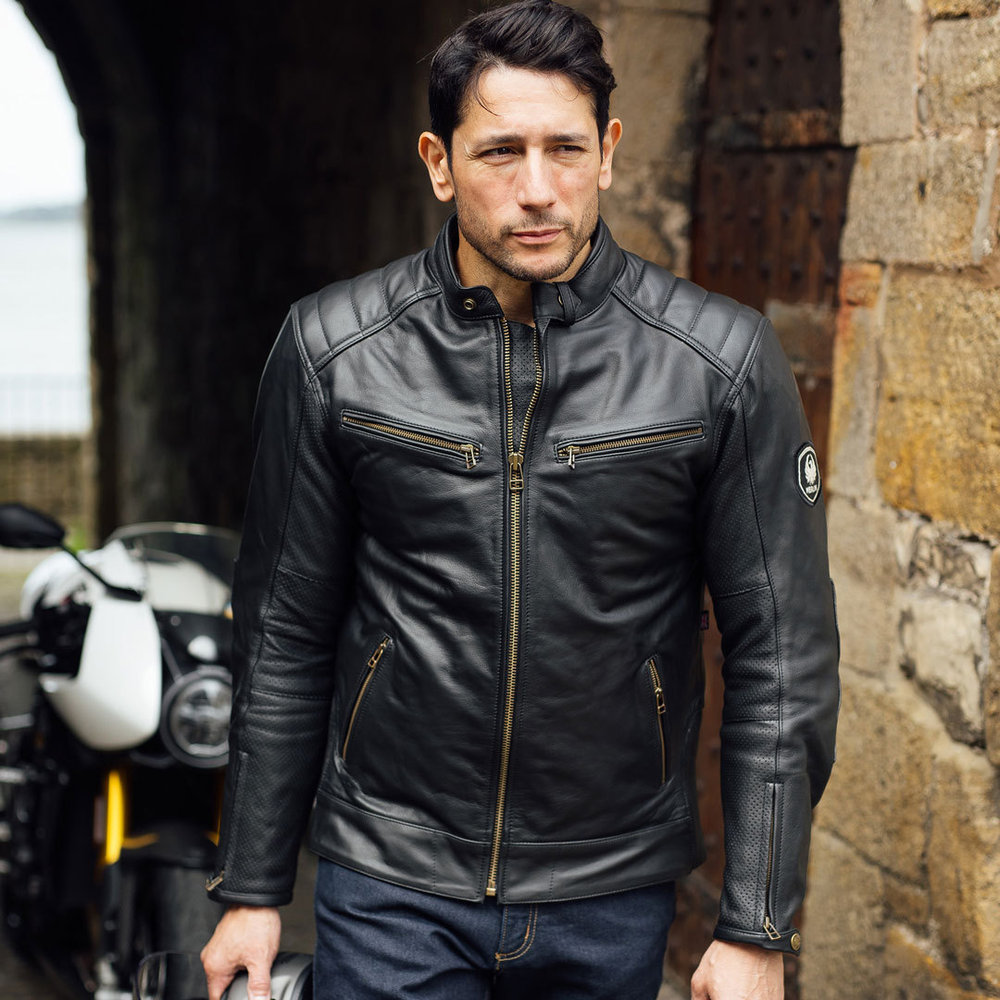 Merlin Chase II D3O Motorcycle Leather Jacket