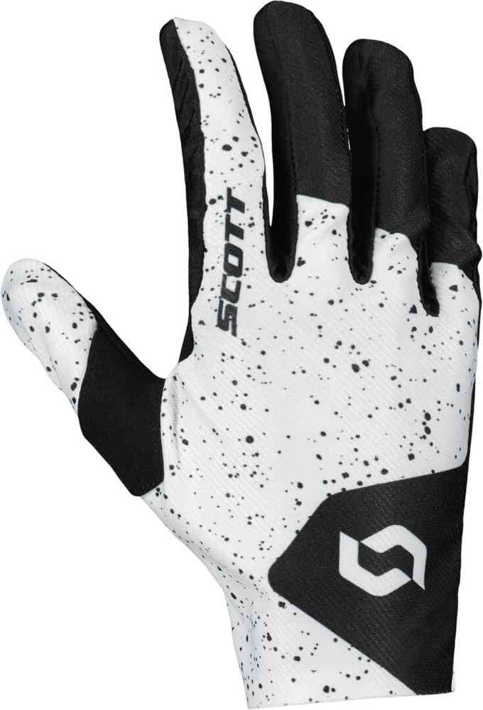 Scott Compete Caviar Black Motocross Gloves