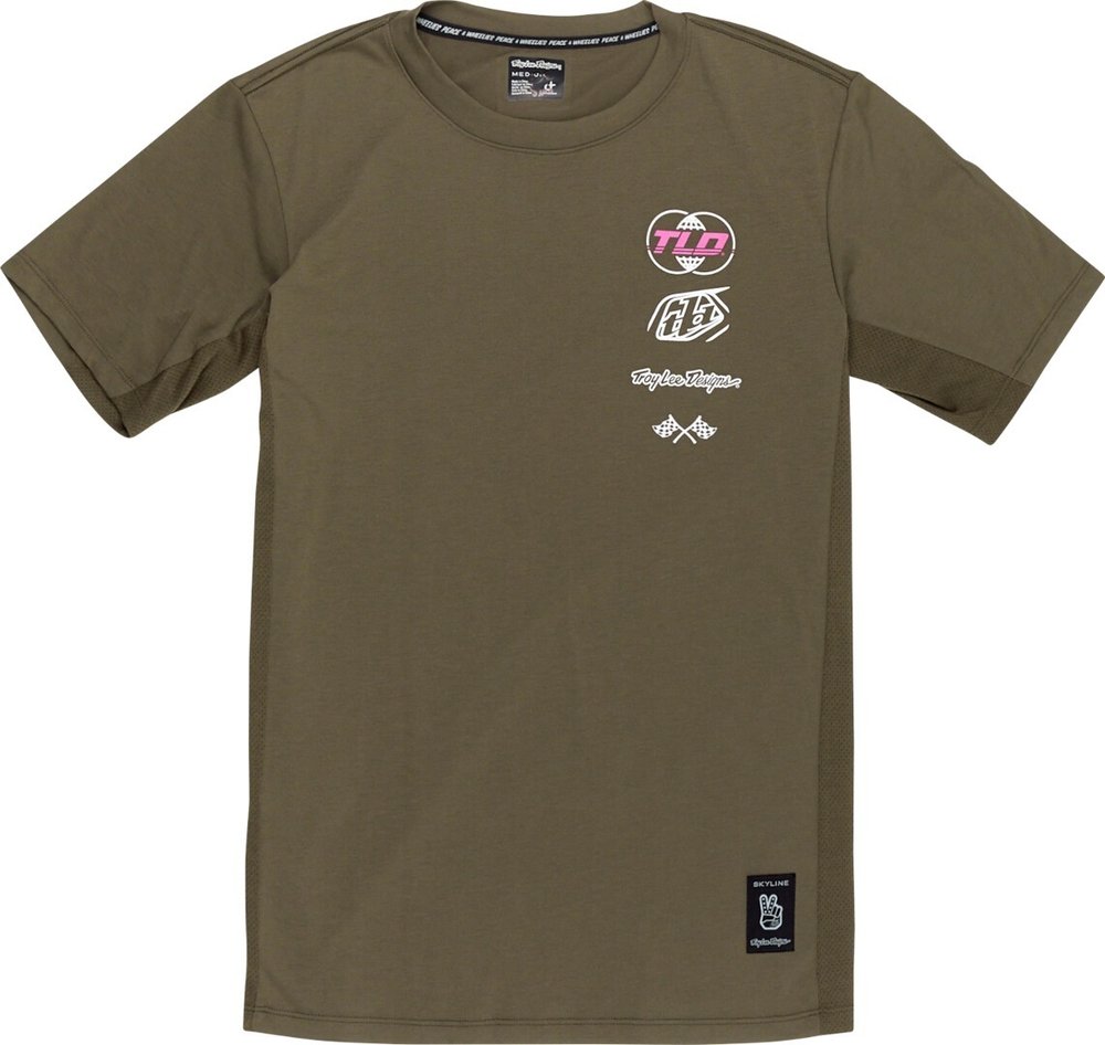 Troy Lee Designs Skyline Ride Worldwide Kids T-Shirt