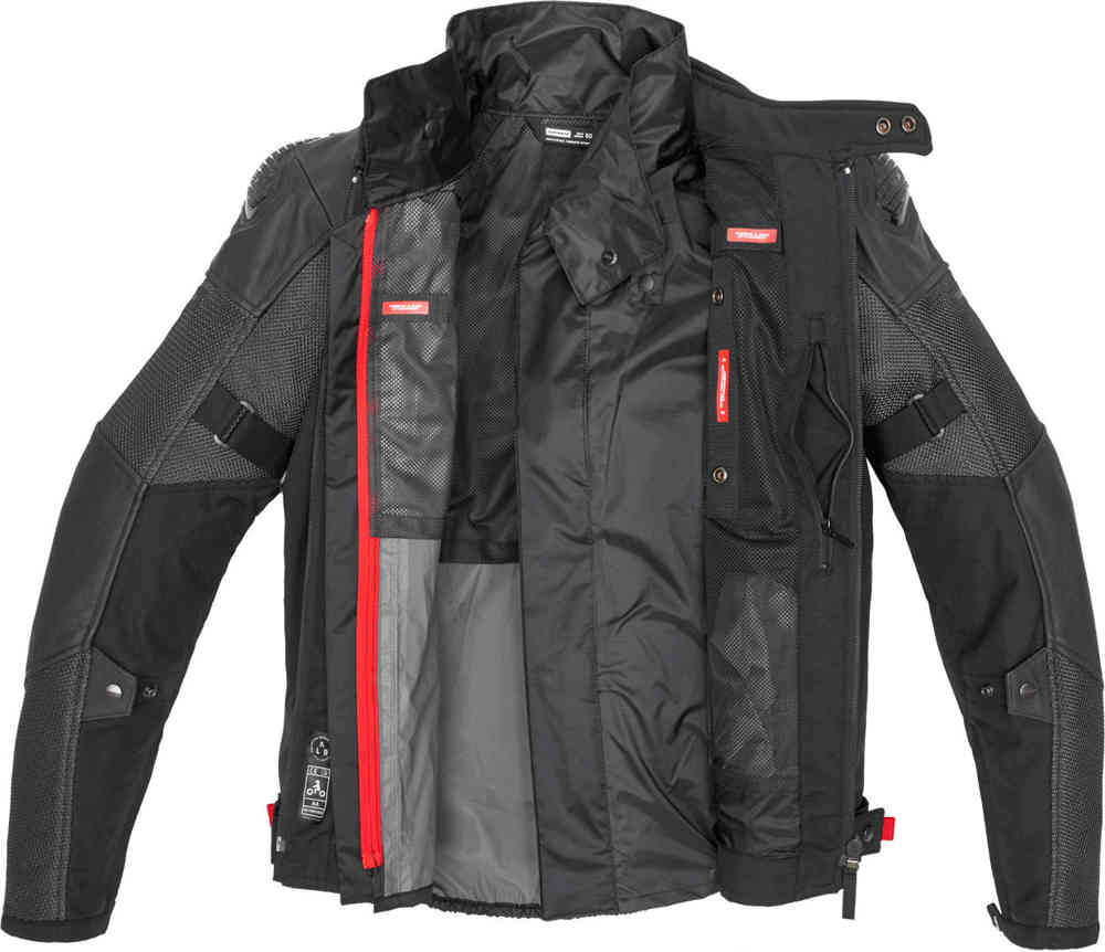 Spidi Vent Pro Motorcycle Leather Jacket