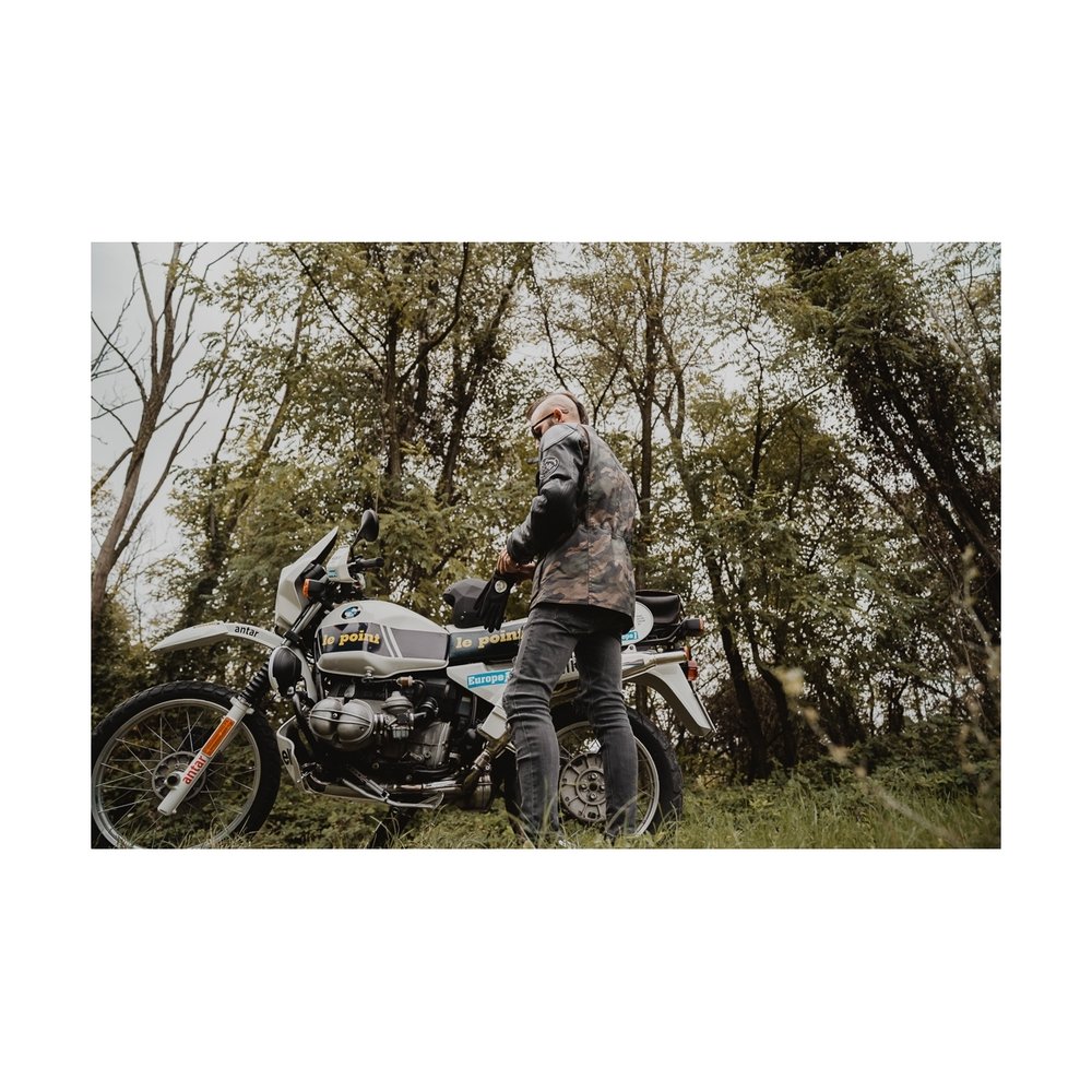 HolyFreedom Quattro Camo Motorcycle Leather/Textile Jacket