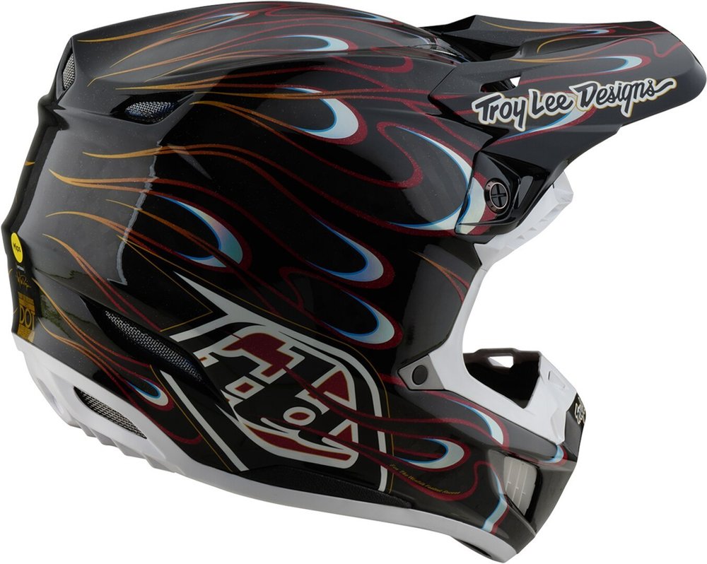 Troy Lee Designs SE5 Carbon MIPS Torched Motocross Helmet