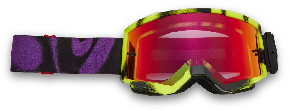 FOX Main Emotion Mirrored Lens Motocross Goggles