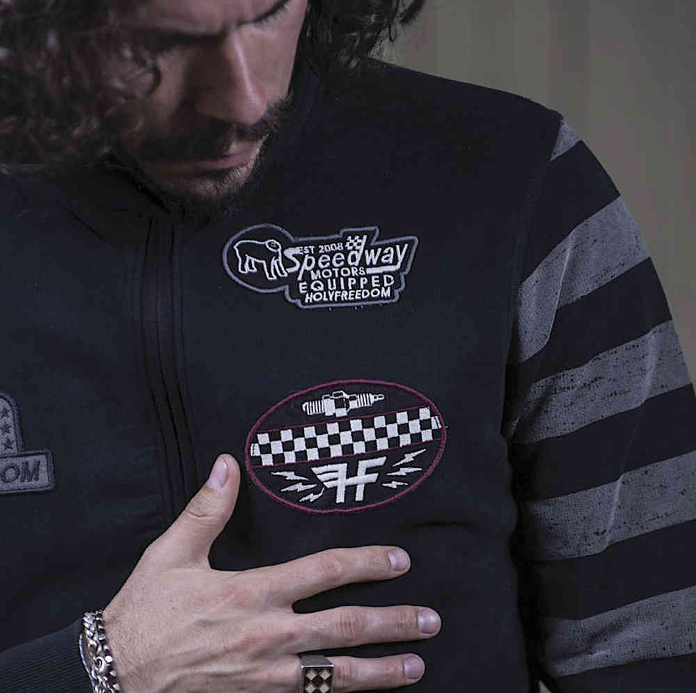 HolyFreedom Leather 2021 Zip Sweatshirt