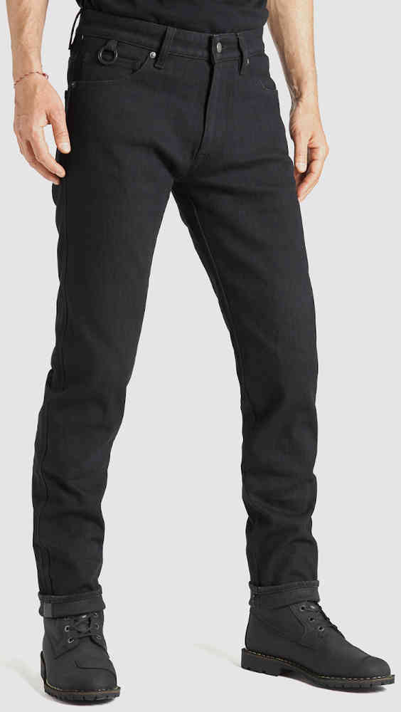 Pando Moto Steel Black 02 Motorcycle Jeans