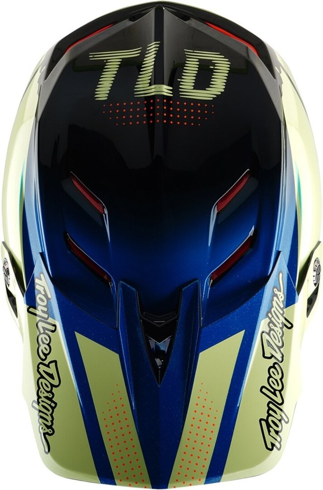 Troy Lee Designs D4 Mips Drip Composite Downhill Helmet