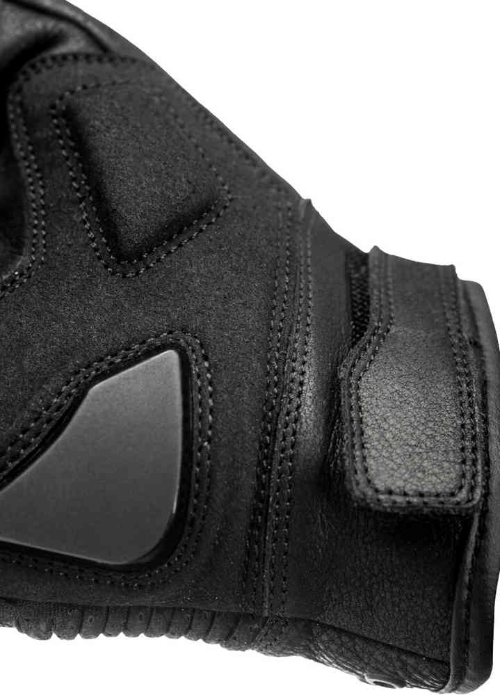 Pando Moto Onyx Black perforated Motorcycle Gloves