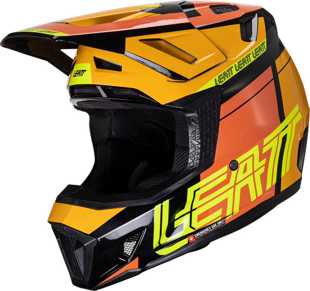 Leatt 7.5 V24 Motocross Helmet with Goggles