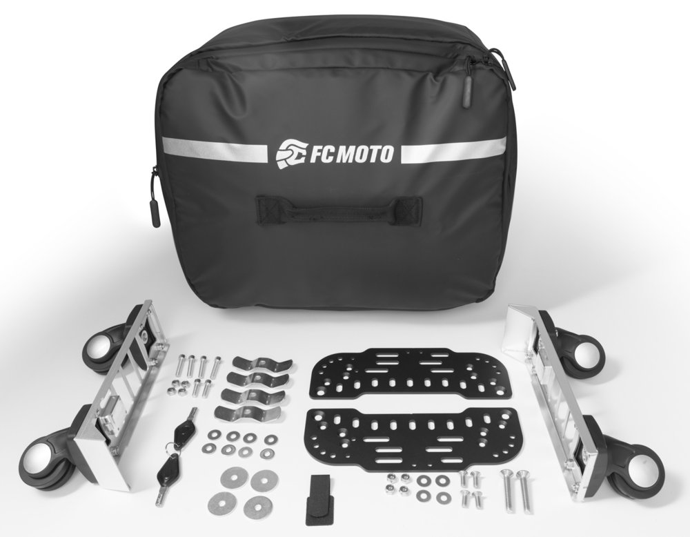 FC-Moto Alu Topcase Trolley 58 L Suitcase