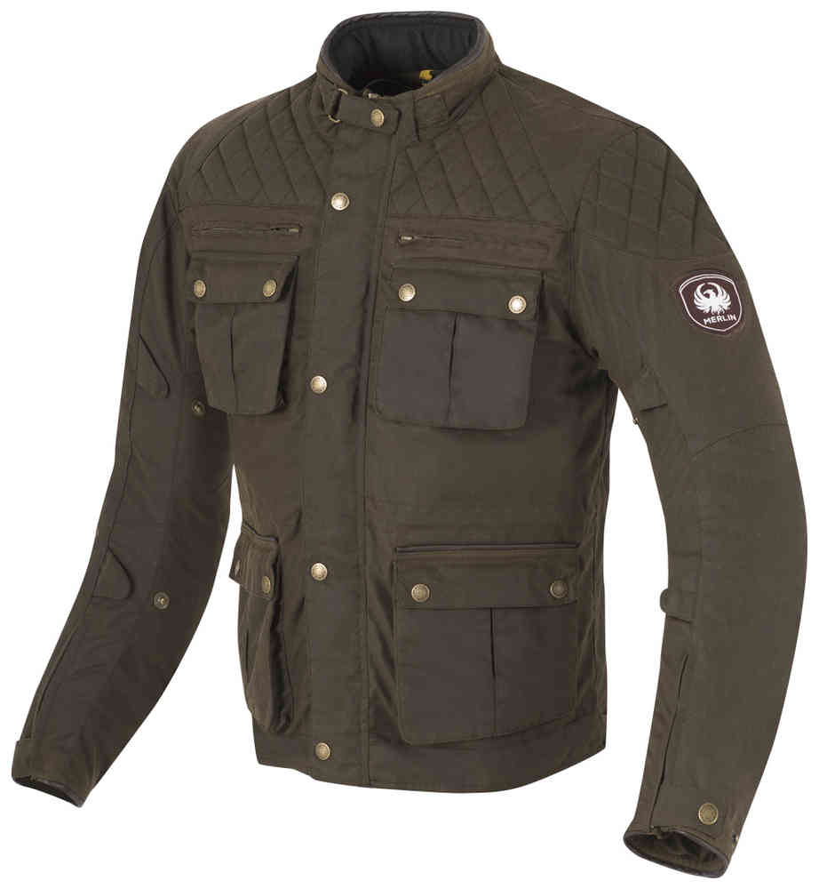 Merlin Edale Motorcycle Waxed Jacket