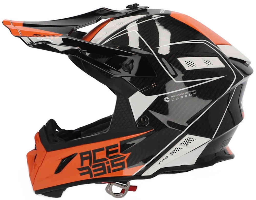Acerbis Steel Carbon Grafics Motocross Helmet