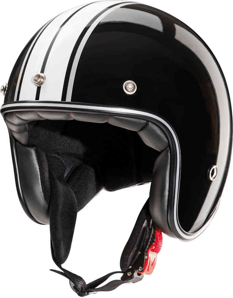 Redbike RB-742 Stripes Jet Helmet