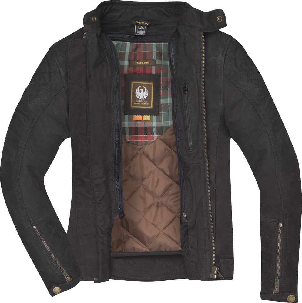 Merlin Stockton Motorcycle Leather Jacket