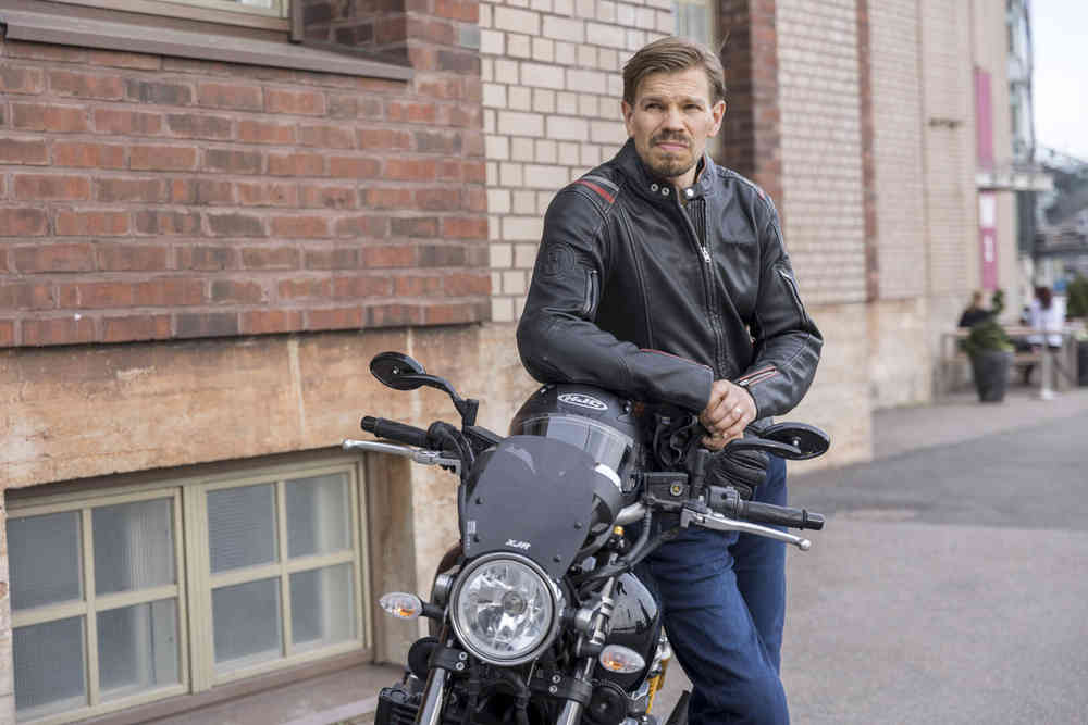 Halvarssons Skalltorp Motorcycle Leather Jacket