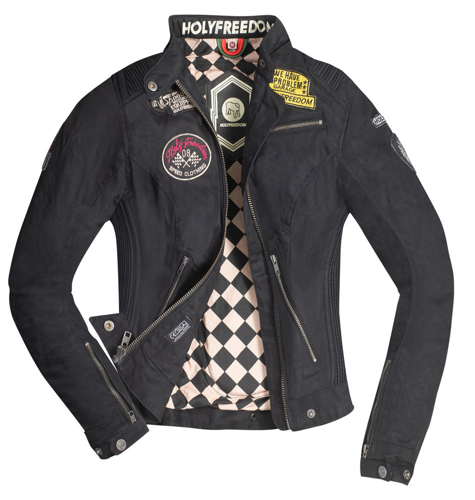 HolyFreedom Quattro Waxed Ladies Motorcycle Textile Jacket