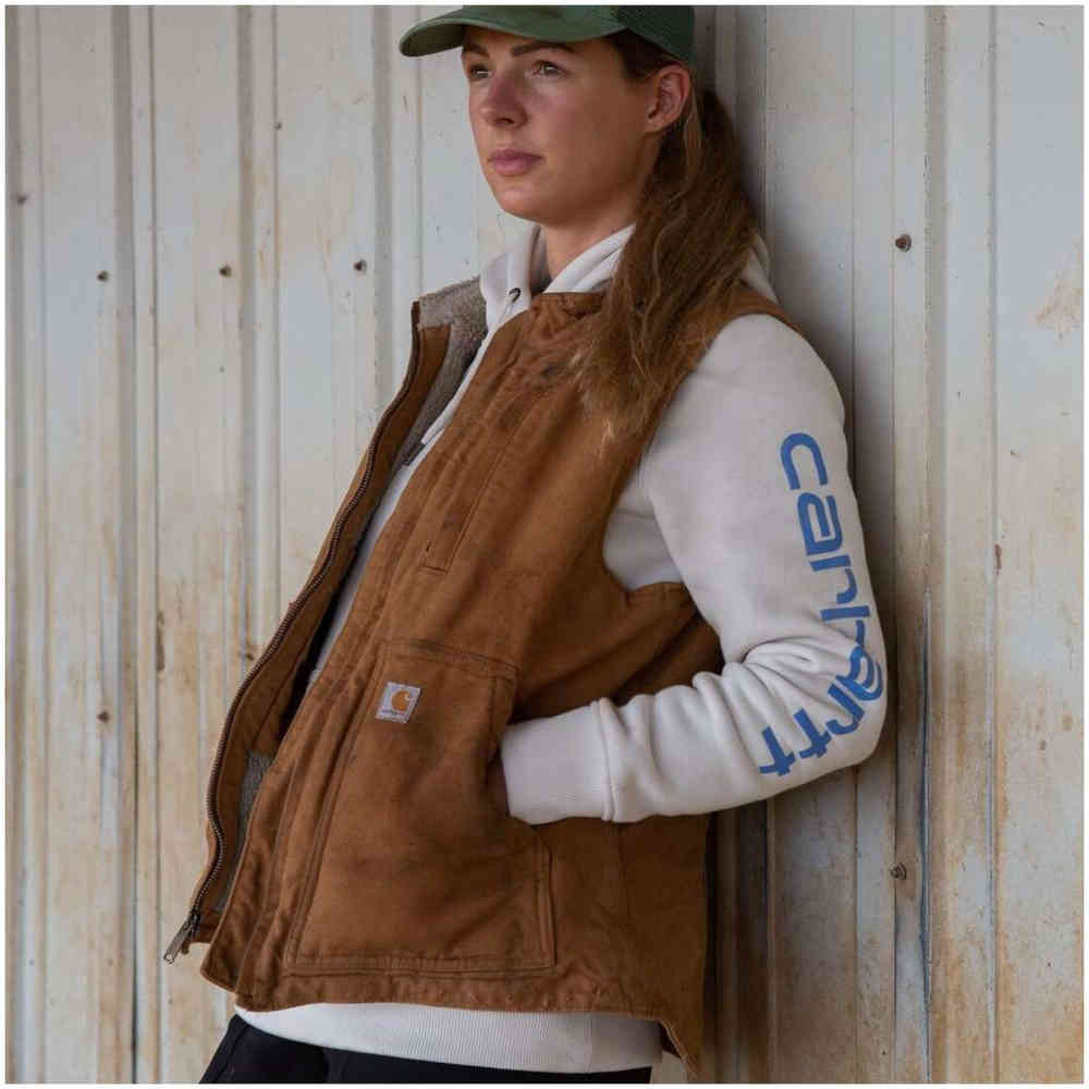 Carhartt Sherpa Lined Mock Neck Ladies Vest
