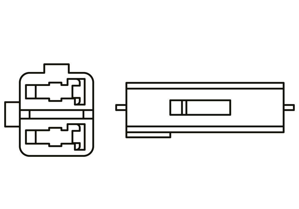 PROTECH indicator adapter cable (pair) for various Honda/Kawasaki models black