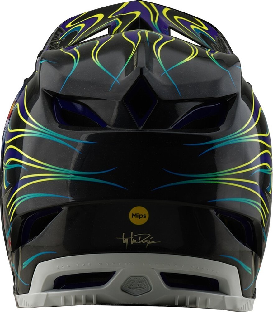 Troy Lee Designs D4 Torched Carbon Downhill Helm