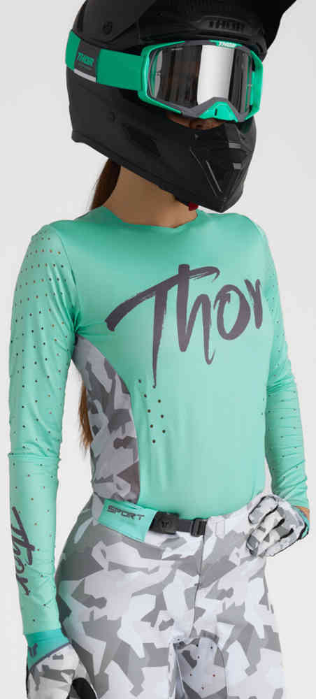 Thor Sportmode Shadow Ladies Motocross Jersey