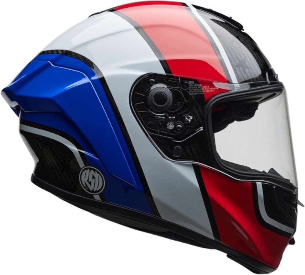 Bell Race Star DLX RSD Old Glory Carbon Helmet