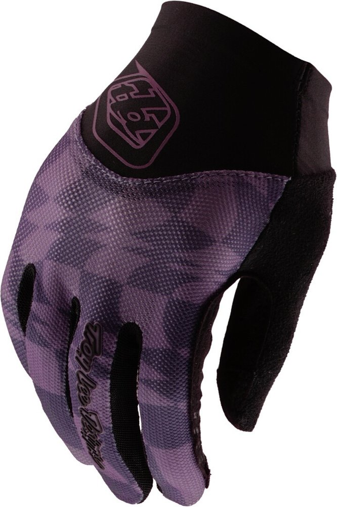 Troy Lee Designs Ace Twisted Checkers Ladies Bicycle Gloves
