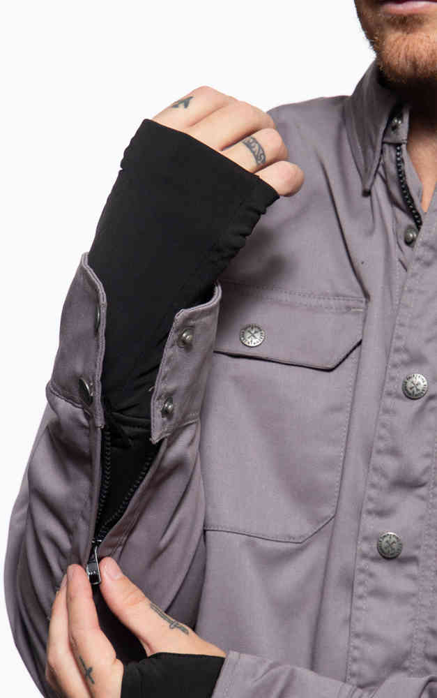 King Kerosin Chopper ´Till Death Blanko Adventure Functional Shirt