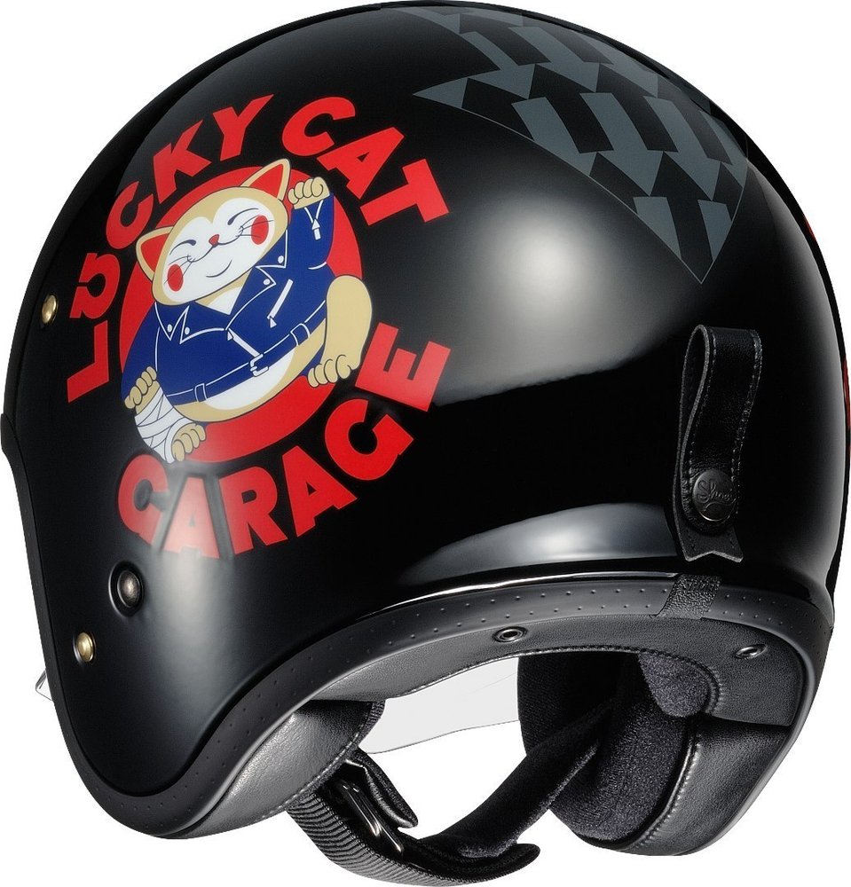 Shoei J.O Lucky Cat Garage Jet Helmet