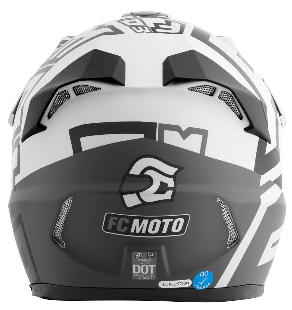 FC-Moto Merkur Flex Motocross Helmet