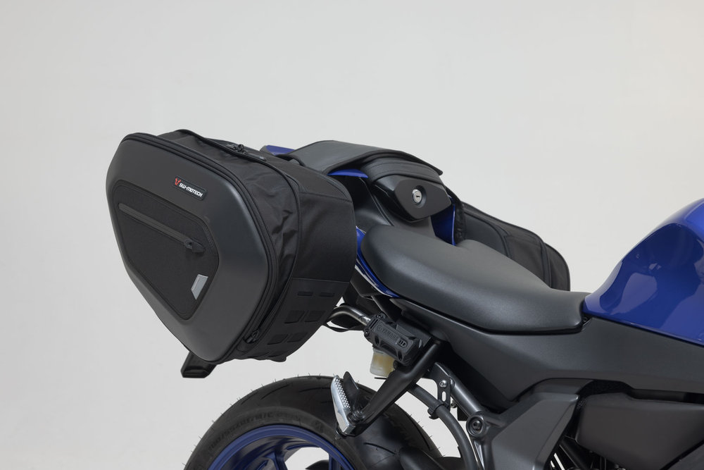 SW-Motech PRO BLAZE saddlebag set - Black. Yamaha YZF-R7 (21-).