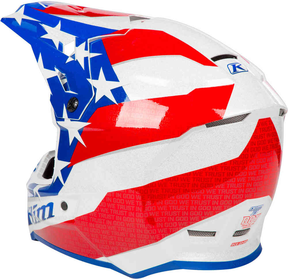 Klim F3 Patriot 2.0 Motocross Helmet
