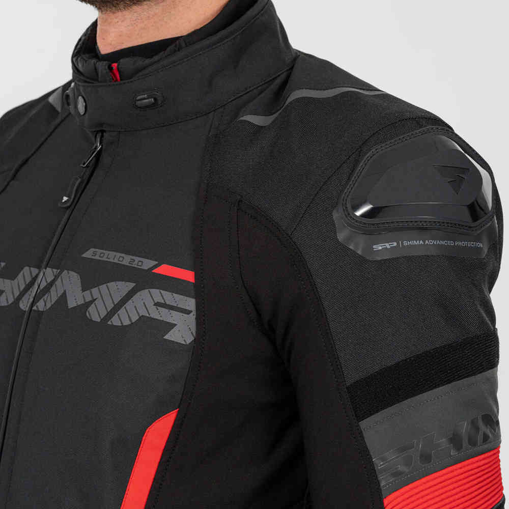 SHIMA Solid 2.0 waterproof Motorcycle Textile Jacket
