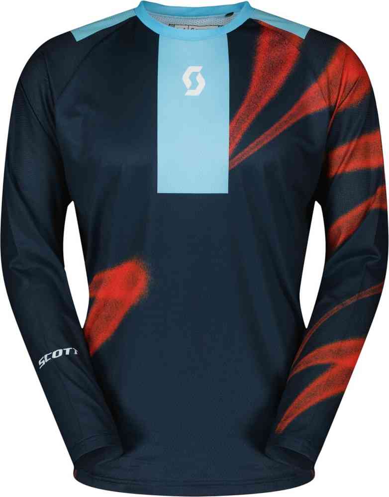 Scott Evo Dirt Sail Blue Motocross Jersey