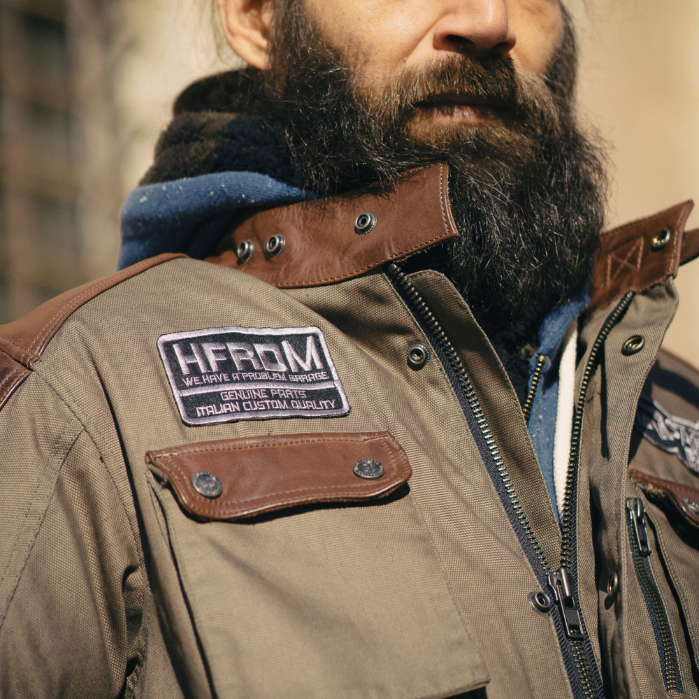 HolyFreedom Quattro Waxed Evo Motorcycle Textile Jacket