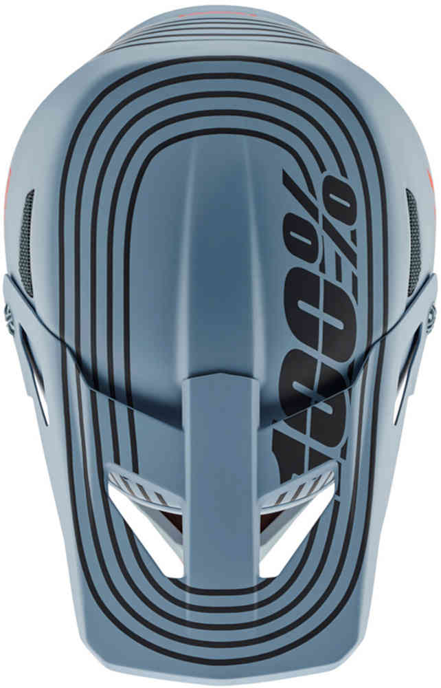 100% Status Stripes Youth Downhill Helmet