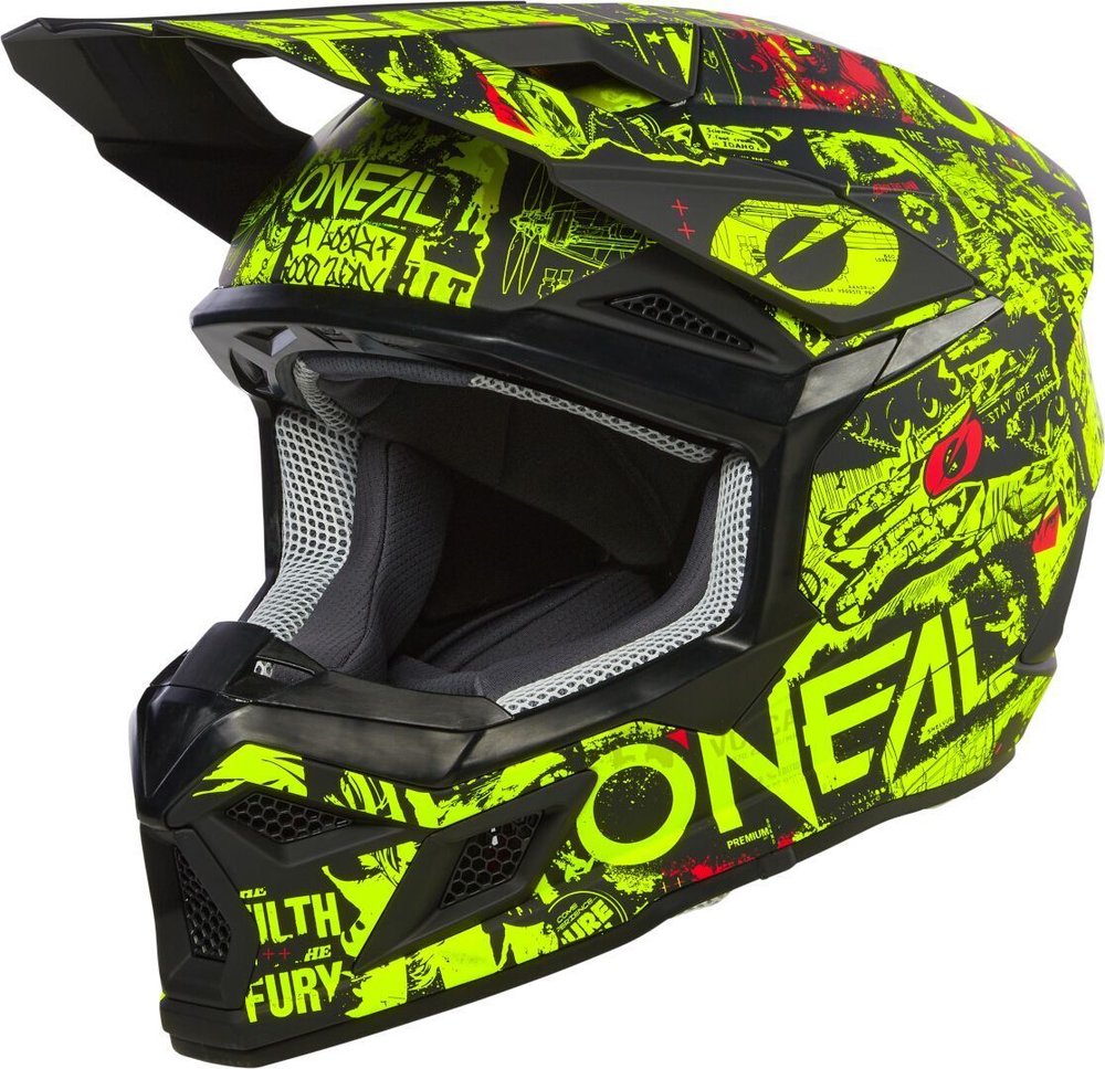 Oneal 3SRS Attack Kids Motocross Helmet